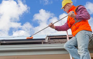 Wingates soft wash roof cleaning